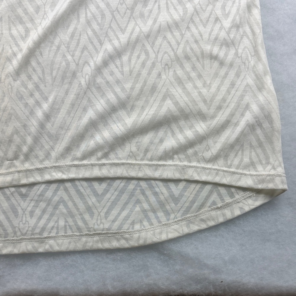 Balance Collection Cream Textured Racerback Tank - Picture 5 of 8